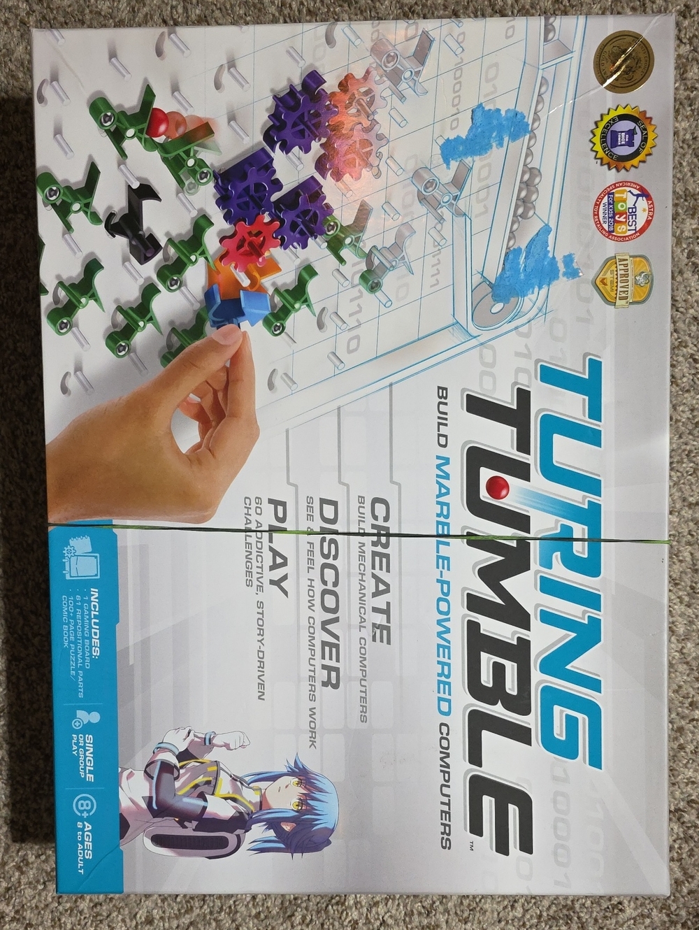 Marble-Powered Computer Game - Multicolor